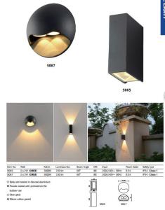 4W LED Outdoor Garden Wall Decoration Light with CREE Chip